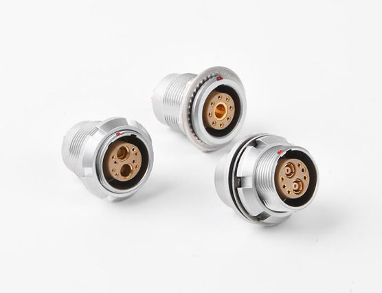 氣、電、同軸混裝航空插座