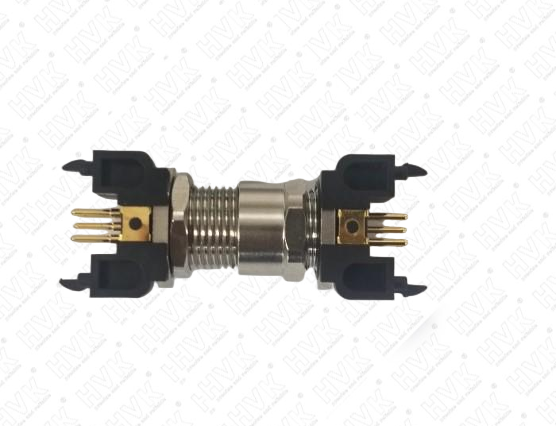 5芯M12PCB板接航空插頭