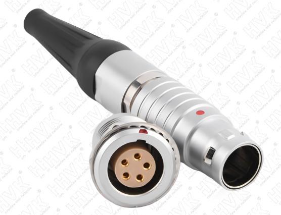 2B5芯推拉自鎖航空插頭