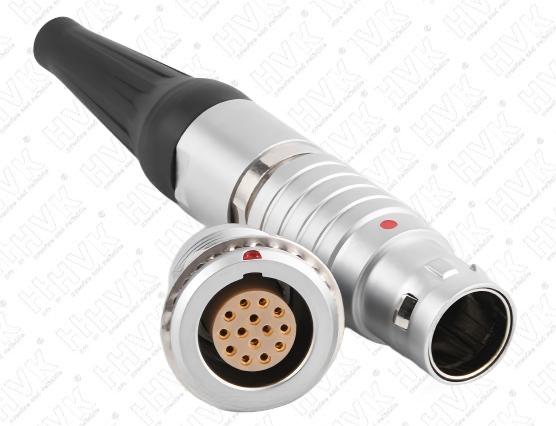 2B14芯推拉自鎖航空插頭