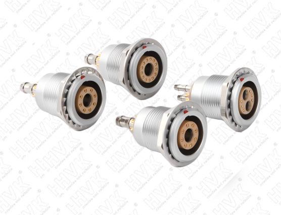 氣、電、同軸混裝航空插座